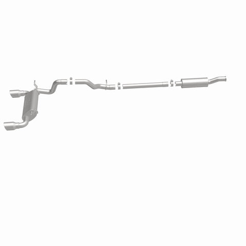 MagnaFlow 2018+ Jeep Wrangler 3.6L 409 SS Dual Split Rear Exit Polished Tips Cat-Back Exhaust - 19416