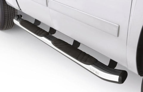 Lund 09-15 Dodge Ram 1500 Crew Cab (Built Before 7/1/15) 5in. Oval Bent Nerf Bars - Chrome - 22858783