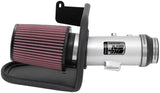 K&N 13-14 Honda Accord 3.5L V6 69 Series Typhoon Air Intake System - Silver Cold Air Intake Kit - 69-1212TS