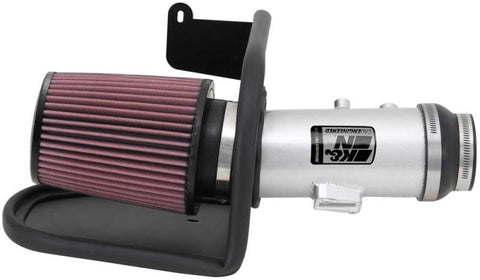 K&N 13-14 Honda Accord 3.5L V6 69 Series Typhoon Air Intake System - Silver Cold Air Intake Kit - 69-1212TS