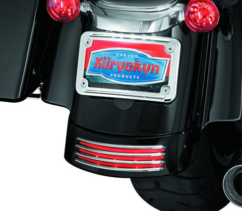 Kuryakyn Rear Fender Accents FLHX & FLTR Models Chrome - 7797