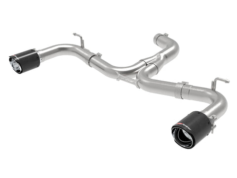 aFe 18-20 VW GTI (MK7.5) 2.0L MACH Force-Xp 3in to 2.5in 304 SS Axle-Back Exhaust System- Carb. Tips - 49-36421-C