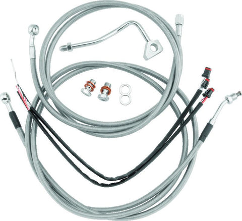 Burly Brand Control Kit 13in ABS - Stainless Steel - B30-1102