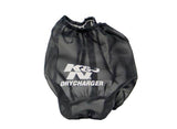 K&N 6.5in Base ID x 4.5in Top ID x 6in H - Black - Round Tapered - DryCharger Air Filter Wrap - RC-5060DK