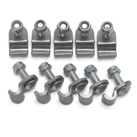 Russell Performance Stainless Steel Brake Line Clamps (12 pcs.) - 654030