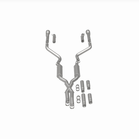 MagnaFlow 2017+ Dodge Charger 409 SS Polished 3in Quad Tips Cat-Back Exhaust - 19371