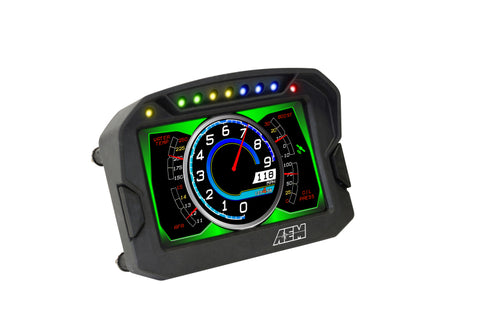 AEM CD-5G Carbon Digital Dash Display w/ Interal 10Hz GPS & Antenna - 30-5602