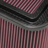 K&N Custom Racing Assembly 19in x 6.5in Carbon Fiber Air Filter - 100-8570