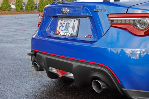 PERRIN 13-20 & 2022 Subaru BRZ / 13-16 Scion FRS / 17-20 Toyota 86 Tow Hook Kit (Rear) - Black - PSP-BDY-255BK