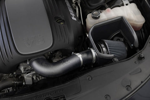 K&N 05-19 Dodge Magnum V8 5.7L/6.1L DRYFLOW Performance Air Intake System - 30-1542