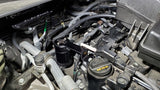 J&amp;L 17-24 Honda CRV 1.5L Turbo Passenger Side Oil Separator 3.0 - Black Anodized - 3112P-B