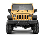 Raxiom 07-18 Jeep Wrangler JK Axial Series Halo LED Fog Lights- Amber - J141994