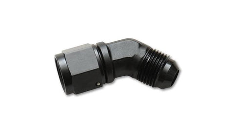 Vibrant -6AN Female to -6AN Male 45 Degree Swivel Adapter Fitting - 10772