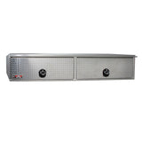 Westin/Brute HD Top Sider 13in x 96in w/flip up Doors - Aluminum - 80-HTB96