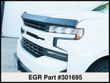 EGR 2019 Chevy 1500 Super Guard Hood Guard - Matte - 301695