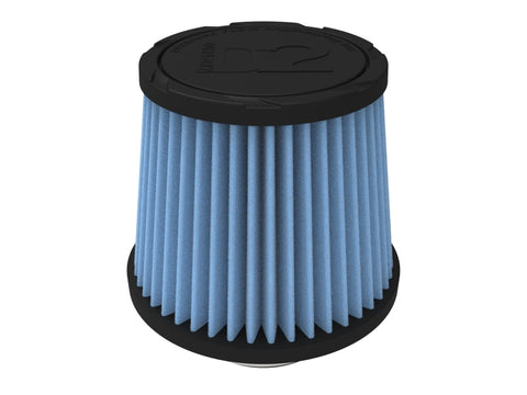 aFe POWER Universal Clamp-On Air Filter w D2 Dura-Dry Media 2-3/4in F x 6in B x 4-3/4in T x 5inH - 21-28001V