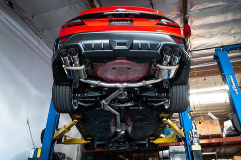 REMARK 22+ Subaru WRX VB Stainless Steel Quad Tip Cat-Back Exhaust - Resonated - RK-C4076S-02C