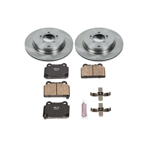 Power Stop 08-15 Mitsubishi Lancer Rear Autospecialty Brake Kit - KOE4741