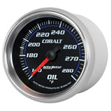 Autometer Cobalt 66.7mm 140-280 Degree F Mechanical Oil Temperature Gauge - 7941