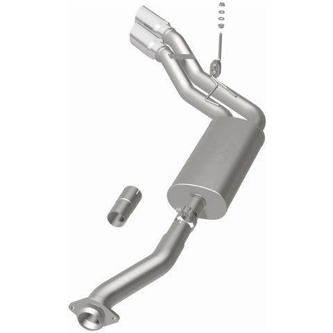 MagnaFlow 11-13 Ford F-150 Pickup Dual Same Side Before P/S Rear Tire Stainless CatBack Perf Exhaust - 15101