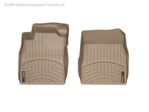 WeatherTech 07+ Nissan Versa Front FloorLiner - Tan - 451681