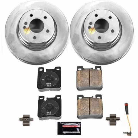 Power Stop 01-04 Mercedes-Benz CLK55 AMG Rear Z23 Evolution Sport Coated Brake Kit - CRK6718