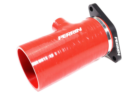 PERRIN 22-26 Subaru WRX Short Type Turbo Inlet Hose - Red - PSP-INT-428RD