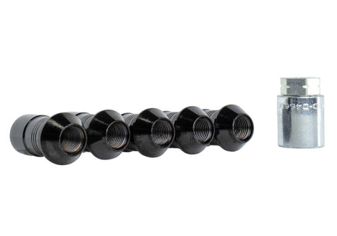 Ford Racing 2023+ Ford Bronco Raptor  M14 x 1.5 Black Security Lug Nut Kit - Set of 5 - M-1A043-A5