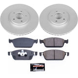 Power Stop 17-18 Ford Escape Front Z23 Evolution Sport Coated Brake Kit - CRK7338