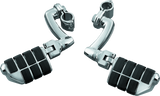 Kuryakyn Dually ISO  Pegs With 1inch Clamp Chrome (Pair) - 7980