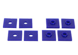 SuperPro 1962 MG MGB Base Crossmember-to-Chassis Mount Bushing Kit - SPF0015K