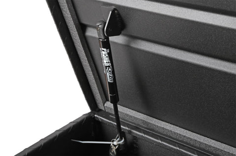 Deezee Universal Tool Box - Red Crossover - Single Lid Black BT (Low/Txt Blk) - DZ 8170LTB