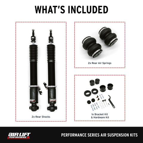 Air Lift Performance 20-24 Toyota GR Supra / 19-24 BMW Z4 (G29) Air Suspension Rear Kit - 76512