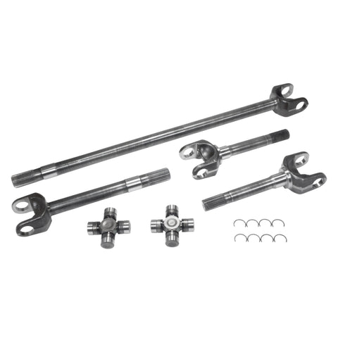 USA Standard 4340 Chrome-Moly Replacement Axle Kit For 79-93 Dodge Dana 60 Front / 30 Spline - ZA W26022