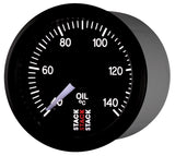 Autometer Stack 52mm 40-140 Deg C 1/8in NPTF Male Pro Stepper Motor Oil Temp Gauge - Black - ST3309