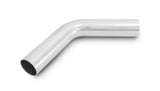 Vibrant 1.5in O.D. Universal Aluminum Tubing (60 degree bend) - Polished - 2152