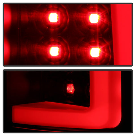 Spyder 07-13 Silverado (Will Not Work w/2010 921 Bulb) V3 LED Tail Lghts Blk ALT-YD-CS07V3-LBLED-BK - 5084088