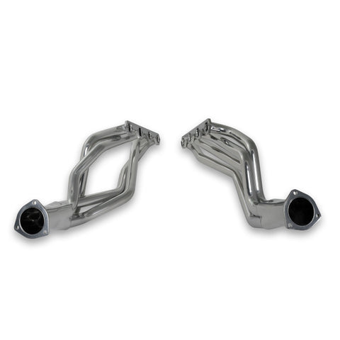 JBA 65-73 Ford Mustang 260-302/71-73 Ford 260-351W SBF 1-5/8in Primary Silver Ctd Long Tube Header - 6613SJS