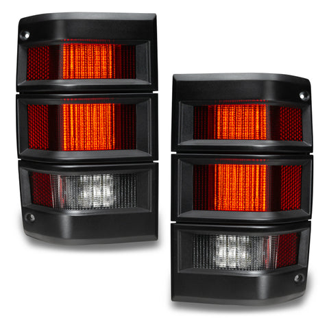 ORACLE Lighting Jeep Comanche MJ LED Tail Lights - Standard Red Lens - 5909-003