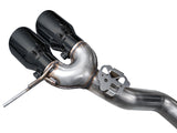 AWE Tuning 23-24 BMW G87 M2 Track Edition Exhaust - Diamond Black Tips - 3020-43487