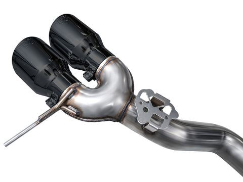 AWE Tuning 23-24 BMW G87 M2 Track Edition Exhaust - Diamond Black Tips - 3020-43487