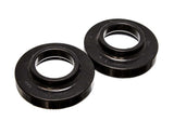 Energy Suspension 97-06 Jeep Wrangler TJ Black Front Spring Pad Set - 2.6101G