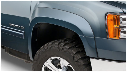 Bushwacker 07-13 GMC Sierra 1500 Fleetside Extend-A-Fender Style Flares 4pc 69.3in Bed - Black - 40954-02