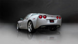 Corsa 07-08 Corvette 2.5in. Sport Series Cat-Back Dual Rear Exit with Twin 3.5in. BLK PVD Tips - 14169CB4BLK
