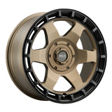 Weld Off-Road Ridge 20x9 - 6x135 / 6x139.7 BP - ET0 - 106.1mm CB - Satin Bronze Wheel (Black Ring) - W15009098500
