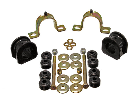 Energy Suspension GM 4Wd Front Sway Bar - 33Mm - Black - 3.5207G