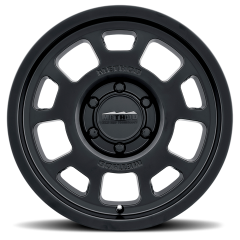 Method MR705 17x8.5 0mm Offset 5x5 71.5mm CB Matte Black Wheel - MR70578550500