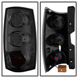 xTune Chevy Suburban/GMC Yukon/Yukon Denali 07-14 LED Tail Lights Smoked ALT-JH-CSUB07-LED-SM - 9031762
