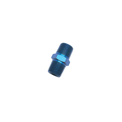 Russell Performance 1/8in Male Pipe Nipple (Blue) - 661500