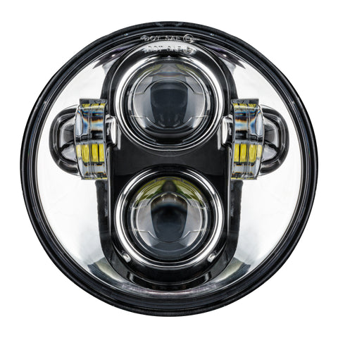 Oracle 5.75in 40W Replacement LED Headlight - Chrome - 6913-504